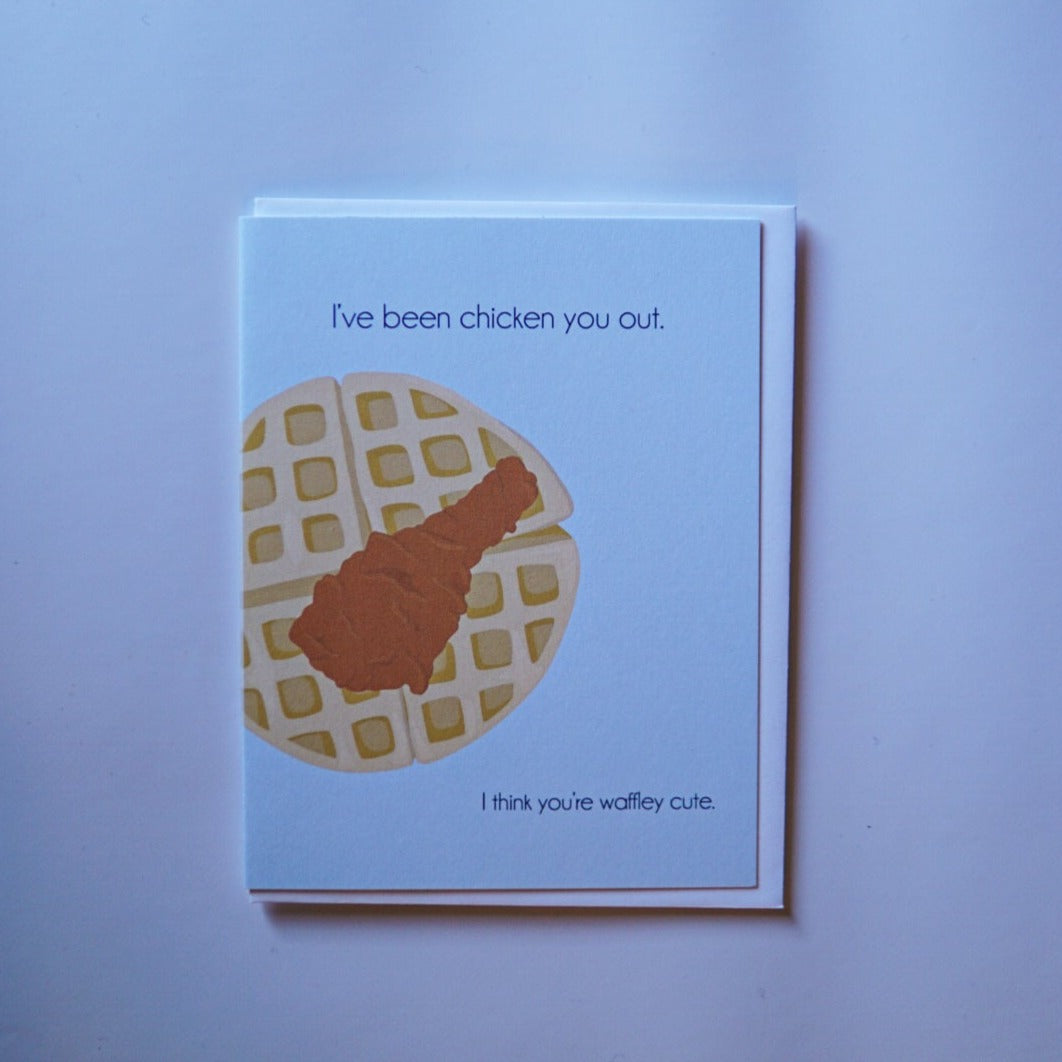 Chicken and Waffles Card