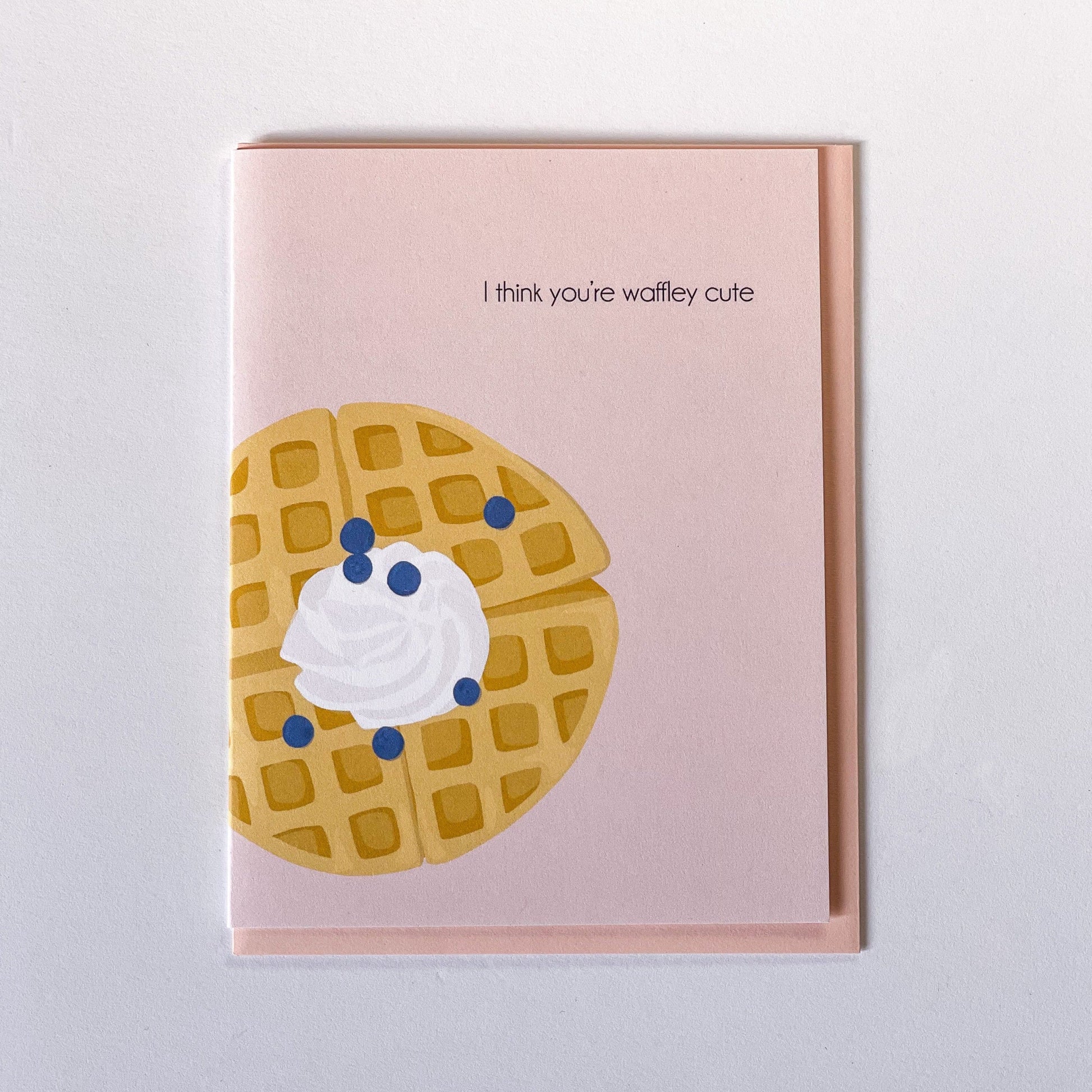 Waffley Cute Card