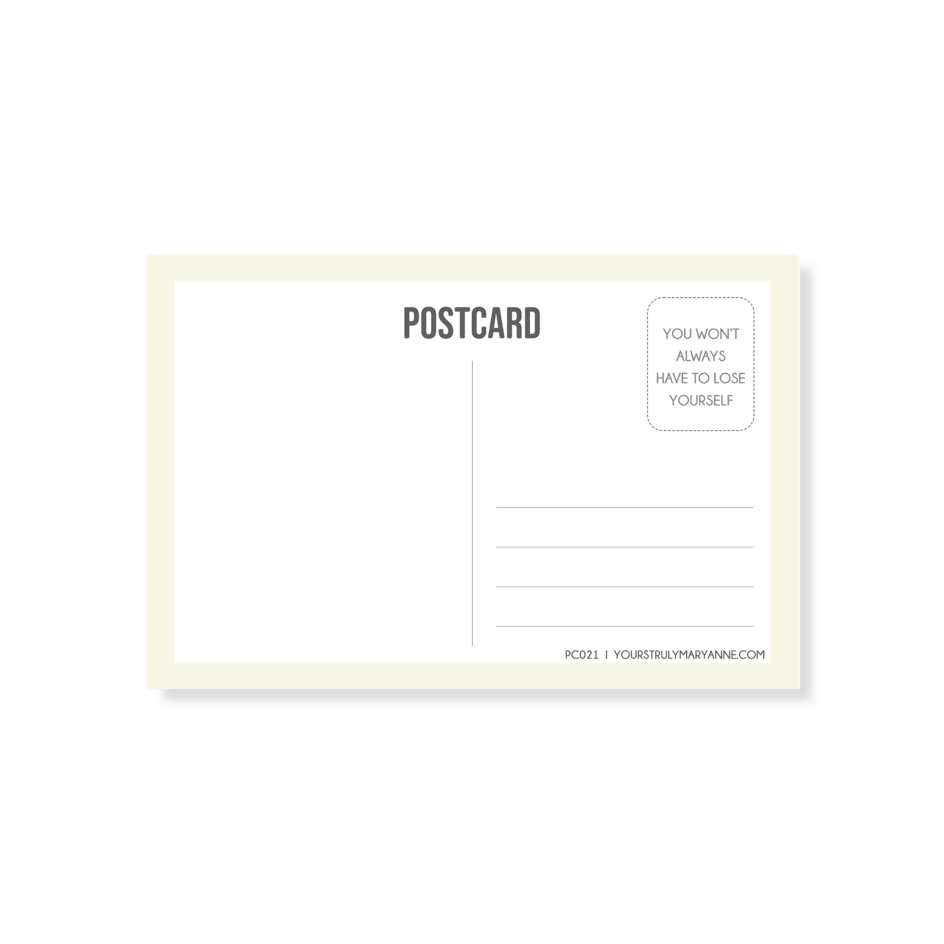 People Pleaser Postcard